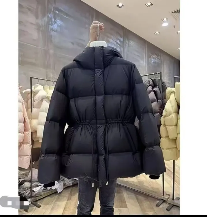 【白鸭绒】反季泡芙羽绒服女短款2025韩版新款洋气高品质收腰连帽