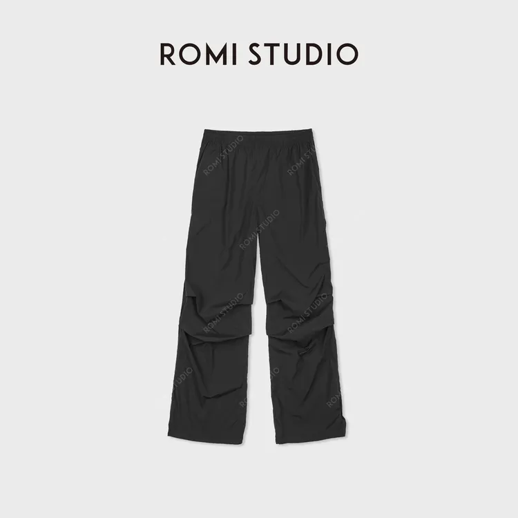 ROMI STUDIO“超轻薄”UPF50+弹力松紧运动休闲防晒裤 RWDRXD3595