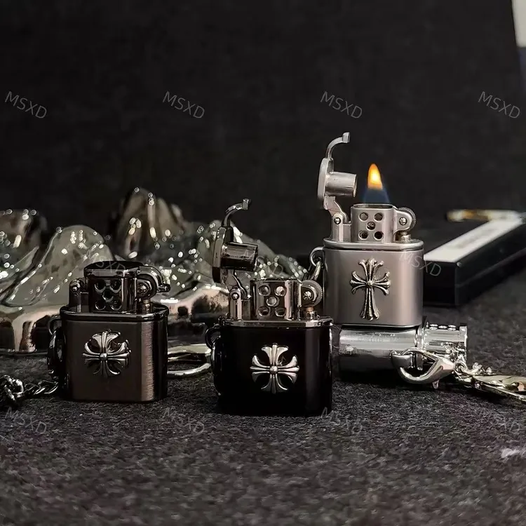 【原创手作正品】创意时尚手工迷你老式怀旧打火机砂轮适合送礼