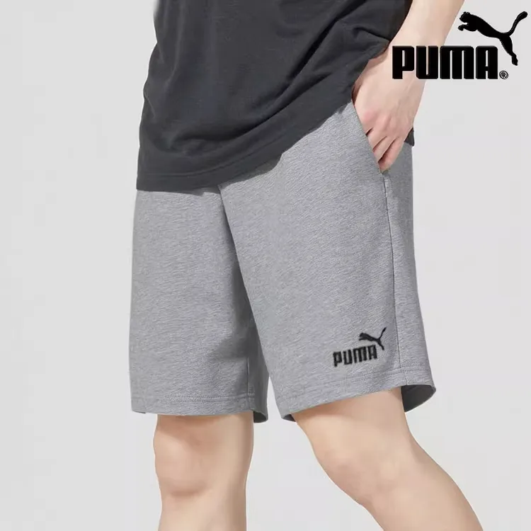 PUMA彪马针织短裤男2025夏季新款运动裤休闲透气裤子五分裤687541