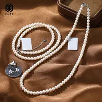 【举石臻品】TH0922-554-33淡水有核珍珠项链(一件/多样性发）L