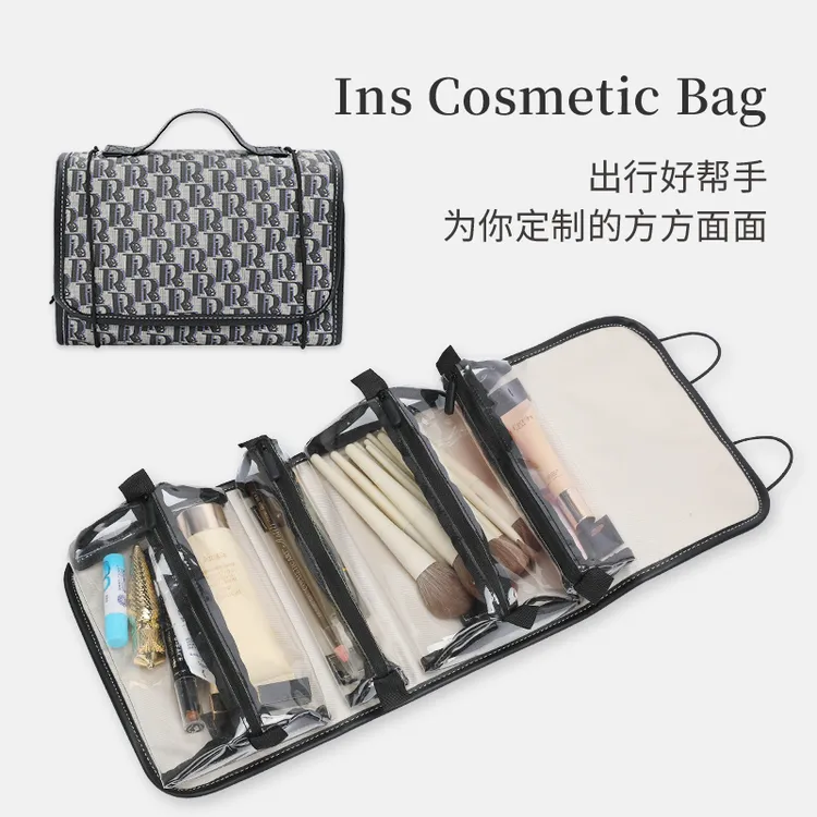 清仓化妆包女新款大容量便携防水旅行大牌护肤化妆品防水透明洗漱