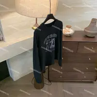 SANMI/叁米    【发财猫】加绒弯刀正肩长袖T恤  J1398