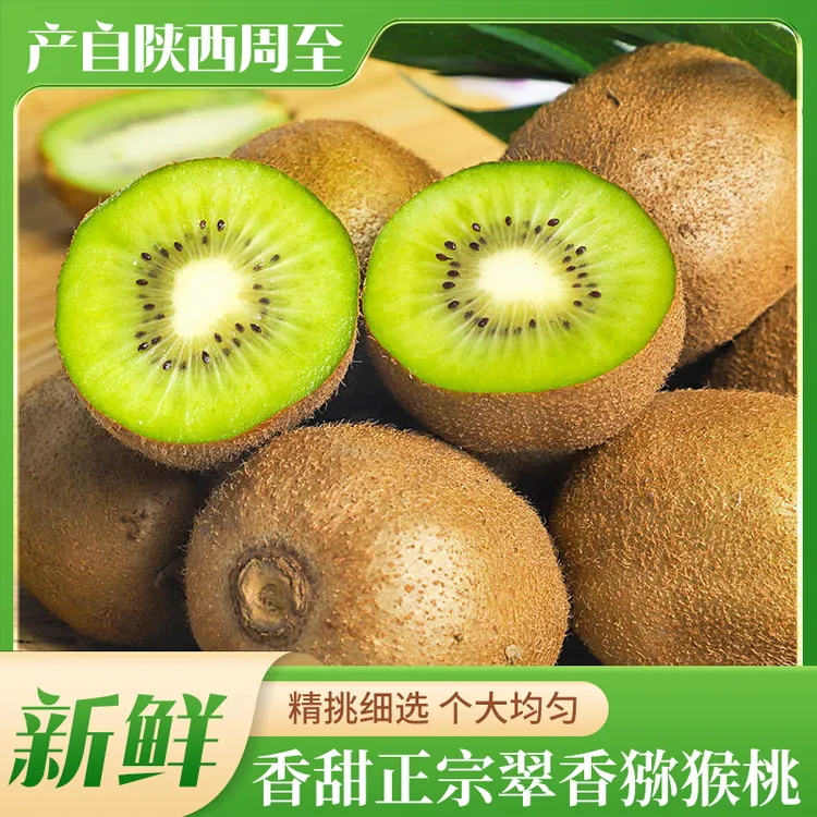 陕西周至包装正宗翠香猕猴桃礼品礼盒套装[五斤装]高端猕猴桃多汁