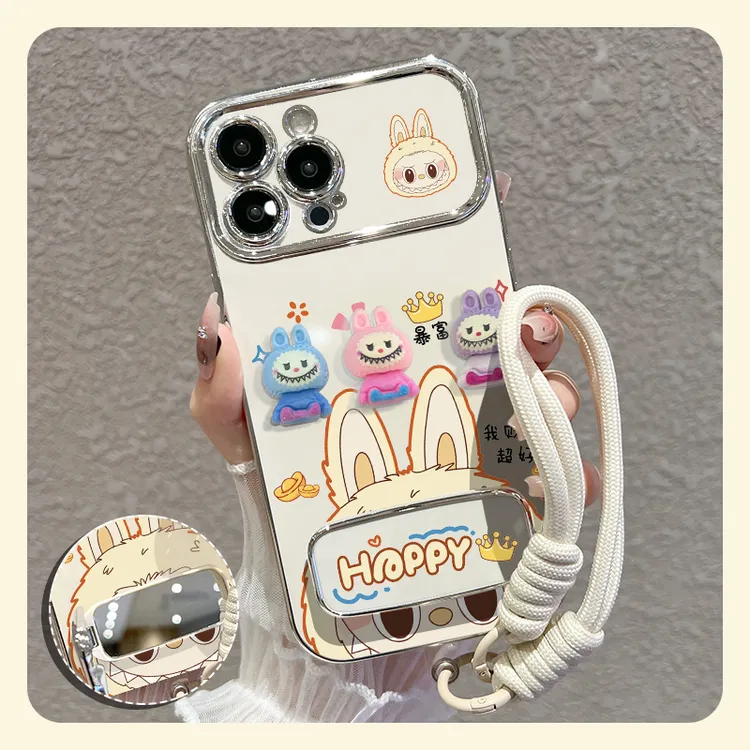 【苹果/华为/oppo/vivo/小米】适用大视窗手机壳防摔套女款可爱卡通