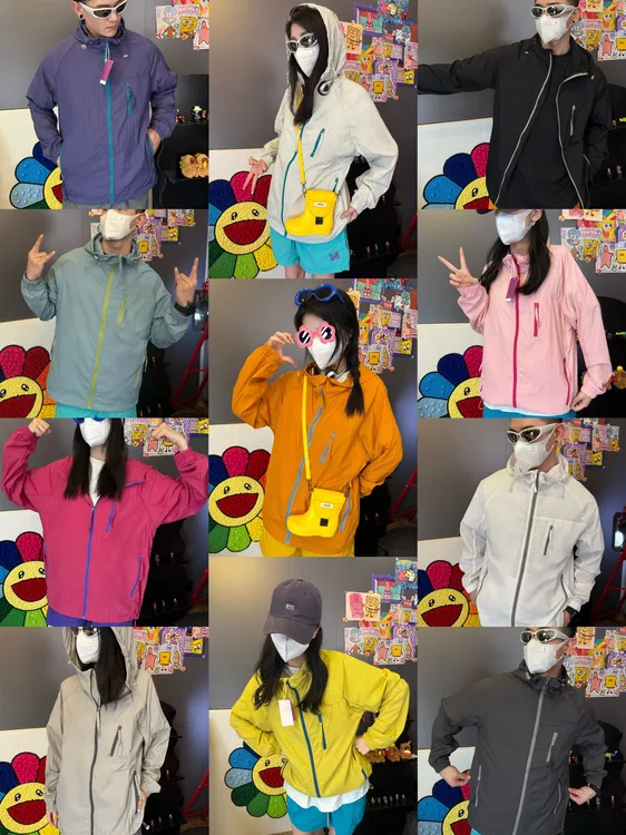 「冰川呼吸孔」UPF50+夏季新款情侣连帽轻薄透气防晒衣户外百搭休闲