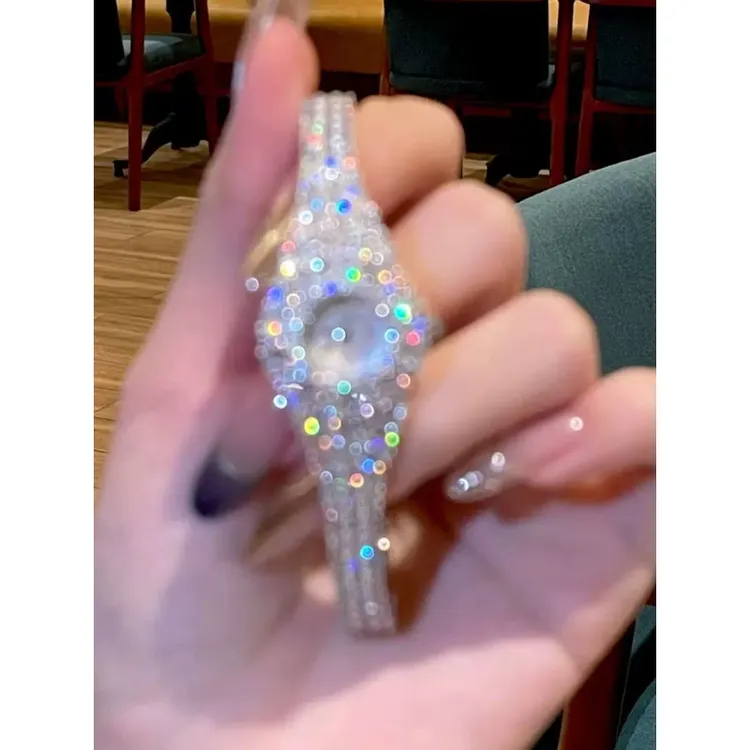 满钻手表女时尚小众轻奢高级感小表盘精致小巧女款女士新款礼物商品图