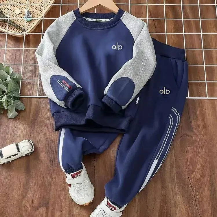 童装运动风秋季秋款休闲风春秋套装长袖休闲洋气GZ