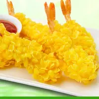 金粟芙蓉虾 酥脆炸虾冷冻半成品 一包10根 200g/包
