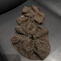 【小个同款】韩系咖色豹纹发圈发绳