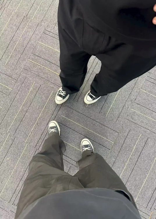 何以至此25AW美式休闲240g飞机档刺绣纽扣百搭可调节裁剪长裤