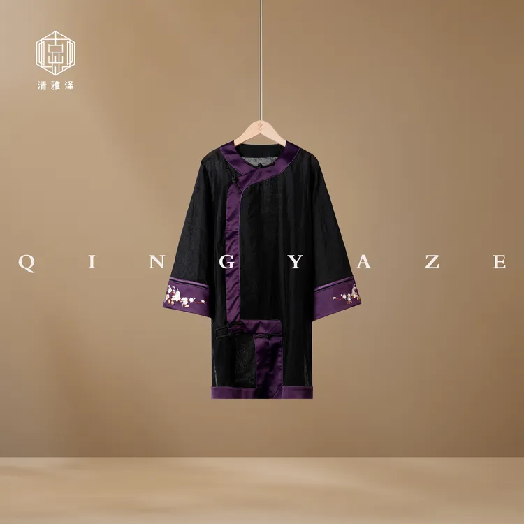 防晒太太服！天丝提花重工刺绣新中式上衣！GZ5938