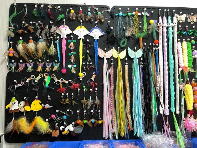 【替换头单品包邮区】【1-53】猫咪玩具逗猫棒替换头仿生虫子昆虫