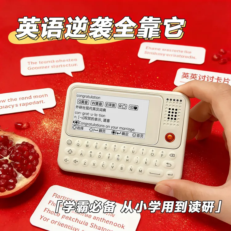 快易典墨水屏词典C1 Slim智能学习机英汉日语翻译英语口袋智能