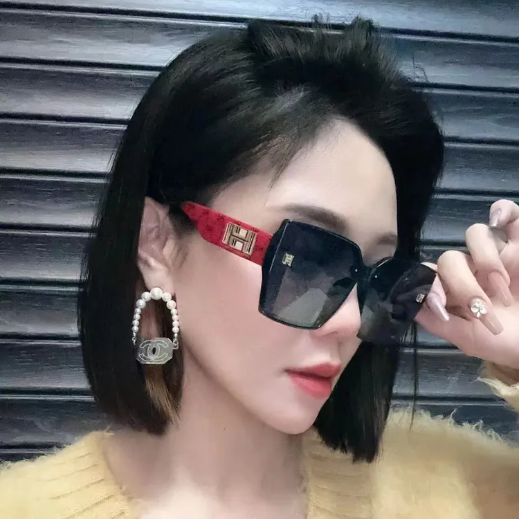 【7729】偏光镜时尚大框墨镜女防紫外线显瘦潮流百搭偏光太阳眼镜