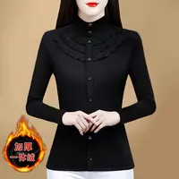 GF#5571 冬季洋气百搭长袖减龄显瘦气质女士上衣