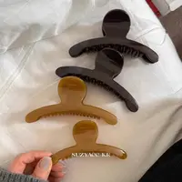 大牙推荐 韩式高质感小众大号抓夹 