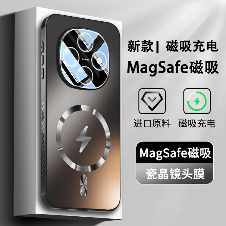 适用OPPOA6Pro手机壳OPPOA6Pro男女新款MagSafe磁吸镜头全包防摔