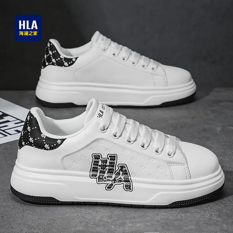 海澜之家男鞋2025新款秋季潮流百搭增高休闲板鞋厚底欧洲站小白鞋