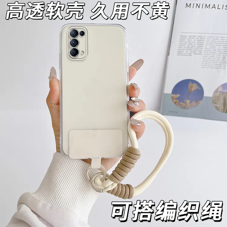 适用OPPOReno5pro手机壳PDSM00直边透明Ren05pr0软胶reno5pro男女