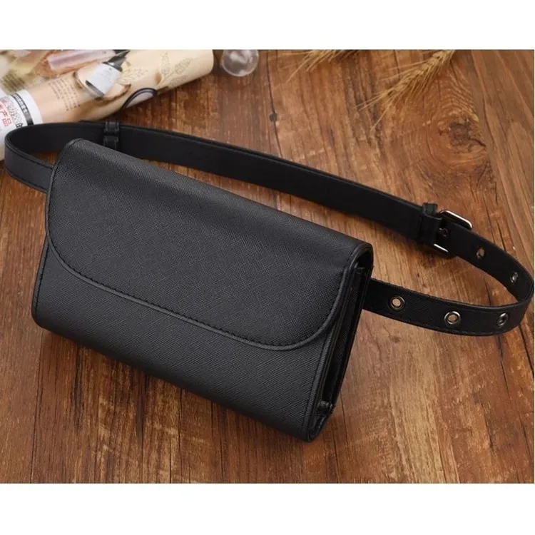 女士腰包上班族工作大容量腰包时尚女士珠宝导购店员柜姐腰挎包