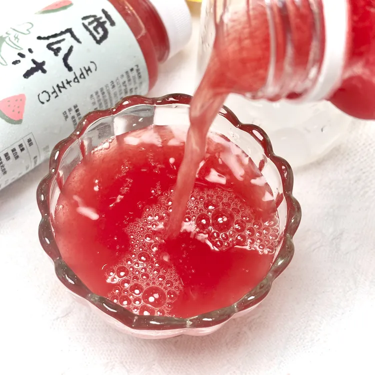 夏日限定】鲜榨西瓜汁NFC+HPP非浓缩还原超高压灭菌配料表只有西瓜
