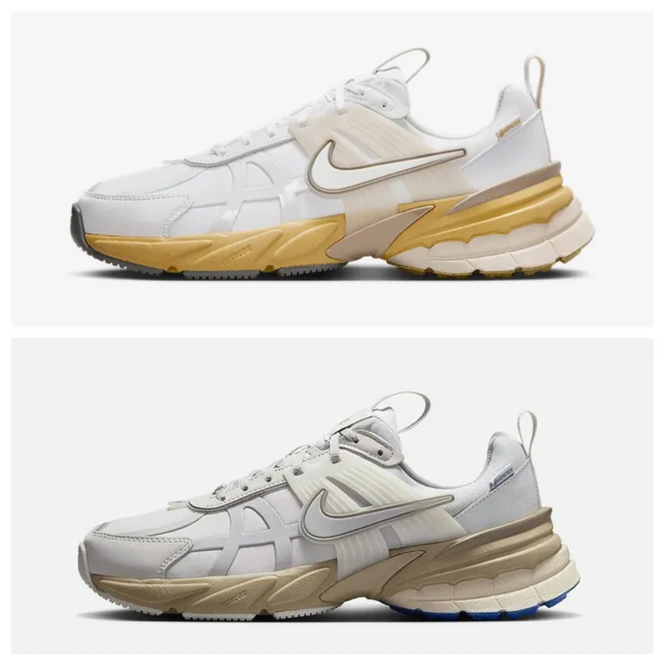 NIKE/耐克男女V2K低帮时尚复古轻便运动休闲老爹鞋FZ2622-002-100