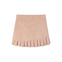 【子芸】《》短裙裙JJQ5BSQ5599简约百褶百搭纯色休闲时尚