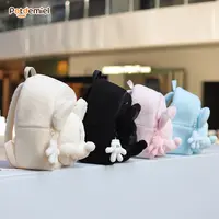 potdemiel迪士尼正版米奇毛绒双肩包