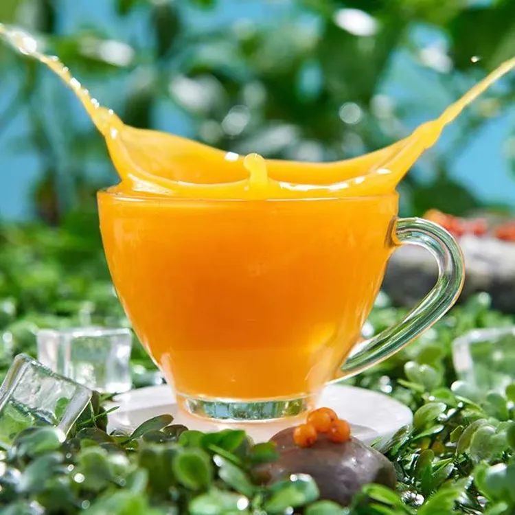 【靖边特产】黄土高原陕西靖边陕北红沙棘饮料300ml*8瓶包邮