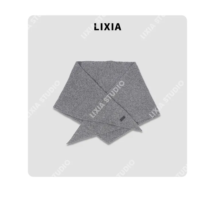 LIXIA【秋日来信】丽霞自留款百搭秋冬时尚搭配简约披肩-D9939