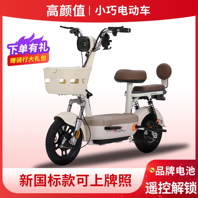 新款48V新国标电动车电动自行车电瓶车男女代步车电单车大续航