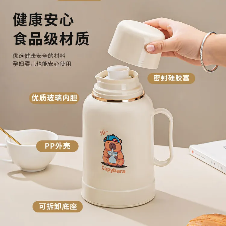 卡通保冷保温壶暖水瓶热水壶大容量保温瓶保温杯保温热水瓶家用
