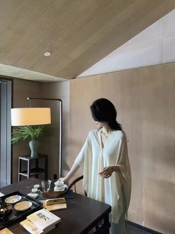 【薄款细软】老钱风夏季松弛感空调防晒针织贵感披肩~遮肉显瘦