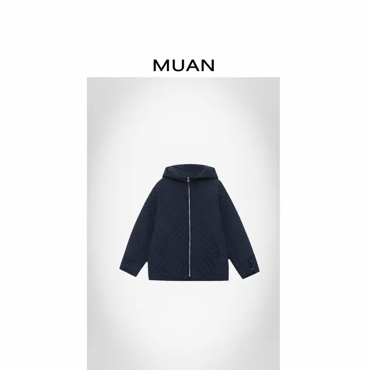 木岸MUAN：《小泡芙棉服》定制120克高级连帽上衣外套女D-DG3-6865