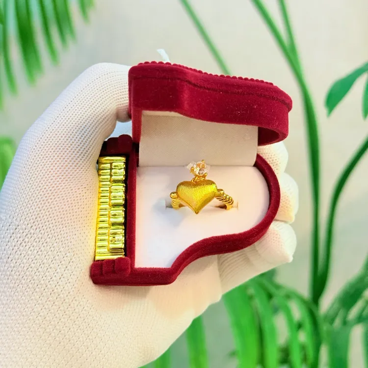 铜合金合成锆石戒指 原创设计日韩欧美欧美女士网红戒指简约