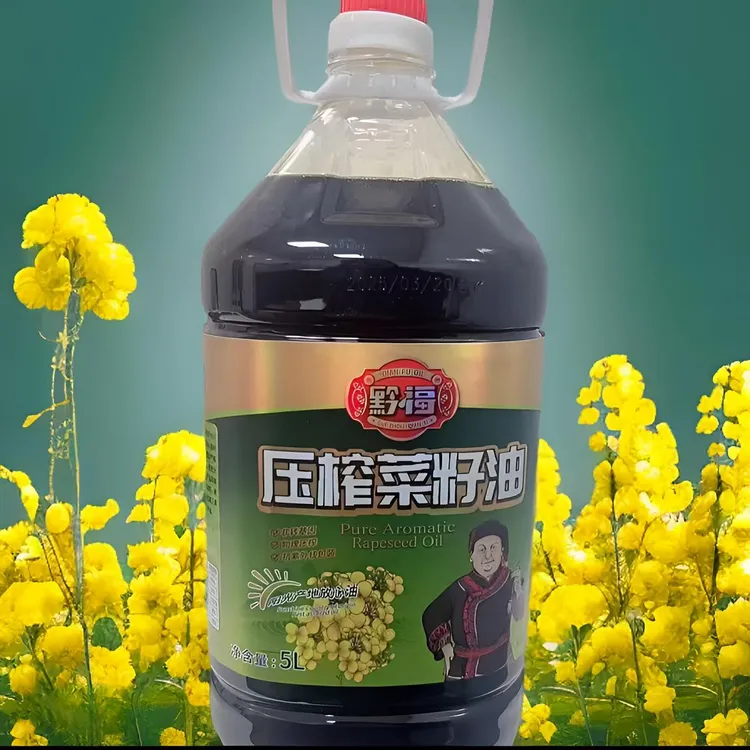 【黔坤专属】5L纯压榨菜籽油贵州农家自榨非转基因家用菜籽油