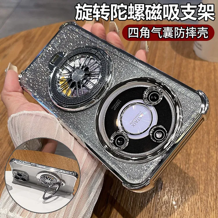 适用华为荣耀x50新款手机壳荣耀X50pro气囊防摔ALI-AN00镜头全包.