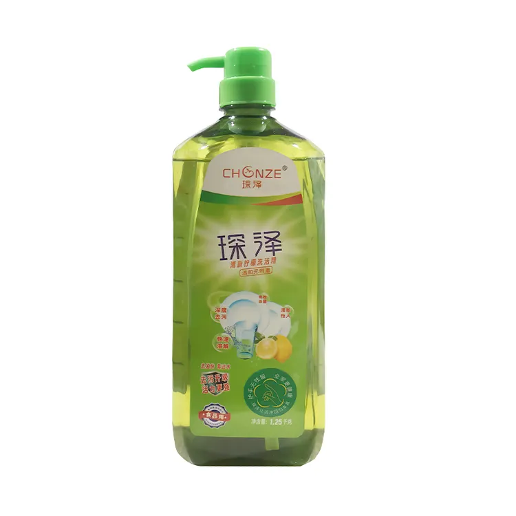 冷水去油果蔬净餐具洗洁精无残留洗洁精不伤手洗洁精柠檬洗洁精