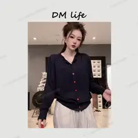 DMlife【极简夏日】夏天针织防晒开衫女薄款外套上衣