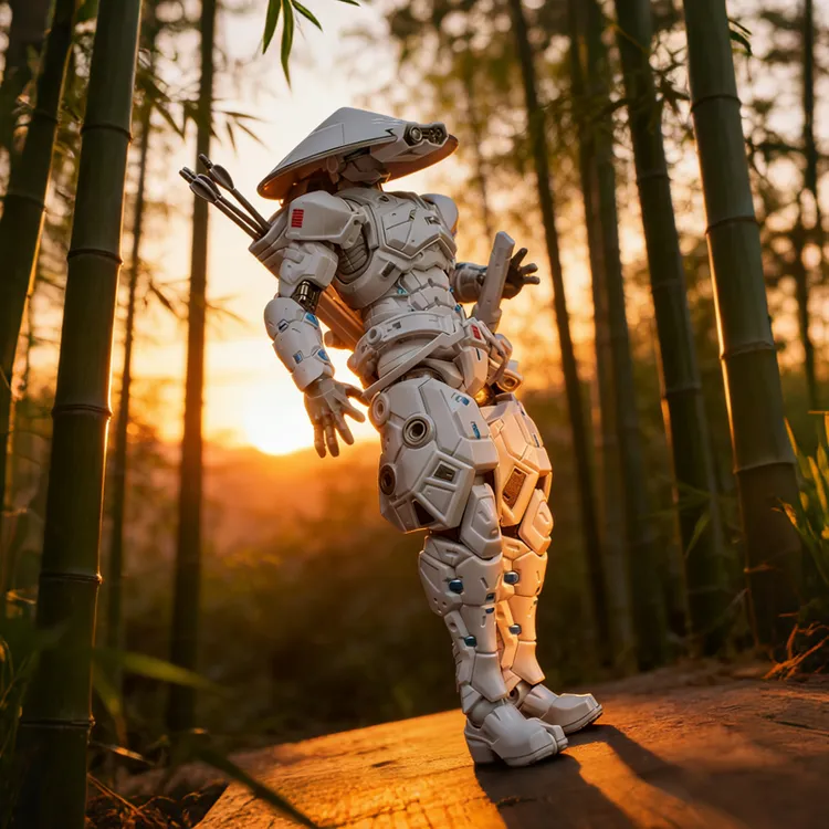 【现货】集玩PS001白幽灵 合金骨架白武士 拼装模型 蛇眼特种部队