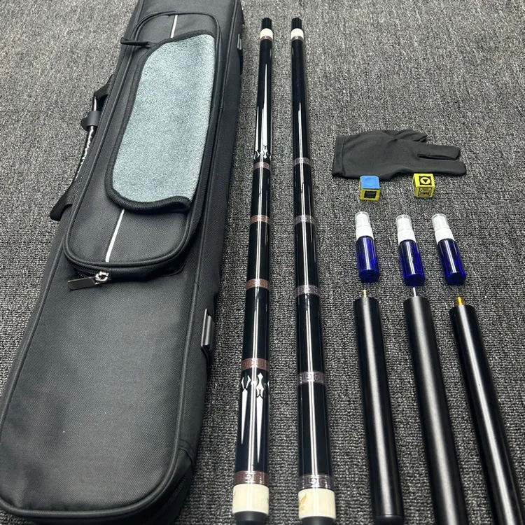 复刻新款征途34同款花纹大头杆中式黑科技枫木复刻球杆台球杆子