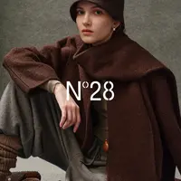【小小莎专属】N°28 短款大衣女秋冬带围巾设计高级感8855A1D717