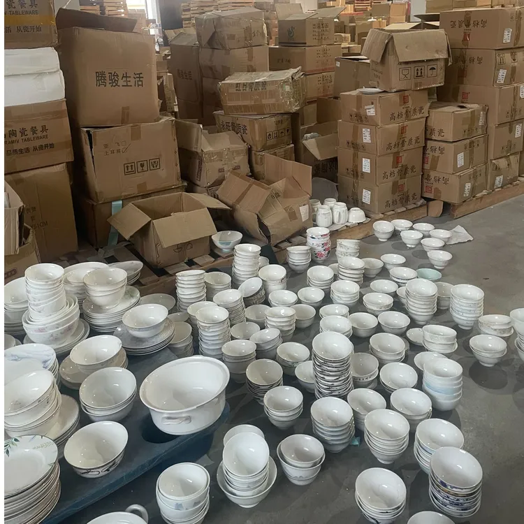 景德镇碗盘家用简约骨质瓷六英寸面碗