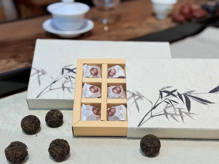 <麓瀚茶业>醇韵·冰岛 普洱茶(熟茶)紧压茶
