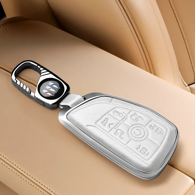 适用别克GL8英朗威朗君威真皮钥匙保护套昂科拉昂科威PLUS钥匙包