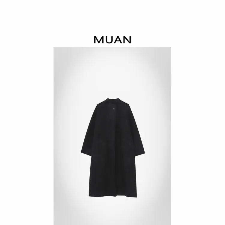 木岸MUAN：《爱丁堡大衣》“爱丁堡系列”定制680克大衣上衣女D-LF-361