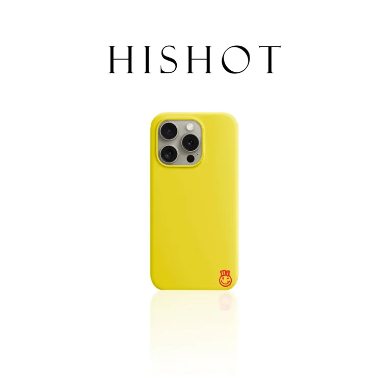 Hishot|【笑脸官瑕】磁吸进口液态硅胶适用于苹果1516Pro/Max全包壳