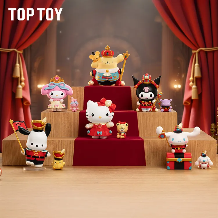 【TOPTOY】三丽鸥家族胡桃夹子手办潮玩盲盒公仔桌面摆件玩具礼品