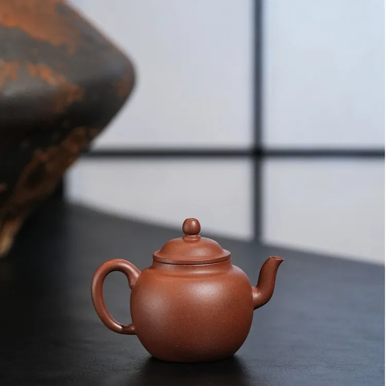【顶蜀】宫灯新手必入精挑紫泥丨180cc宜兴紫砂壶高端茶器茶具